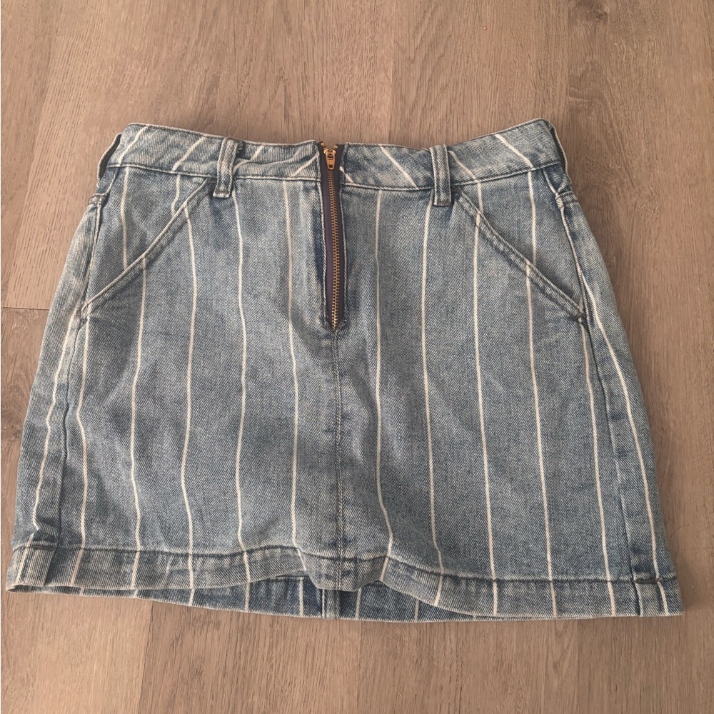 PacSun Blue Denim Skirt